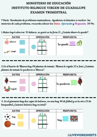 Resolución de problemas matemáticos
