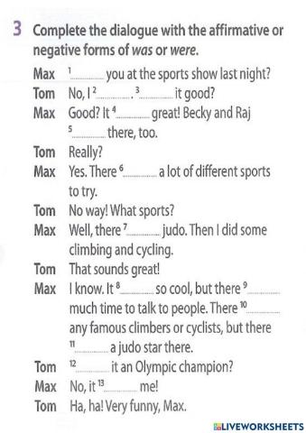 CEFR Year 5 Unit 6 Review Language Focus (3)