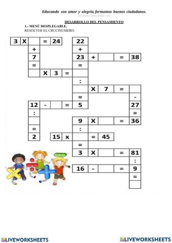 Operaciones combinadas