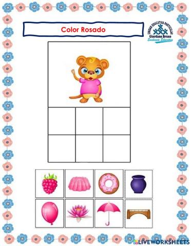 Color rosado