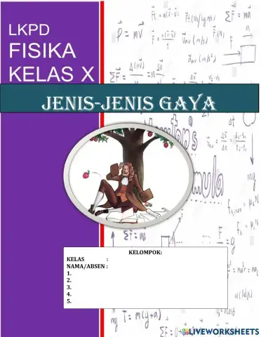 LKPD Kelompok Jenis-jenis Gaya