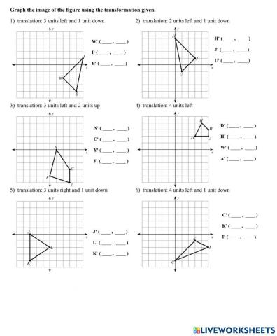 Worksheet 4.5 page 1