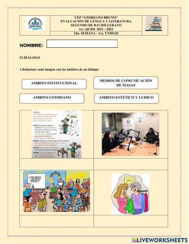 (B2) 2da.Sem.1Un. 2do.BGU Lengua y Literatura