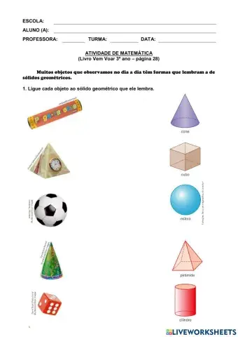 Sólidos Geométricos