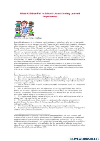 Ehi- reading module 6