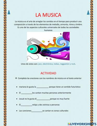 La musica