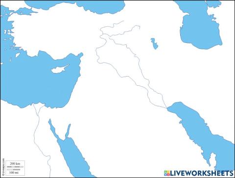 Mapa mesopotamia