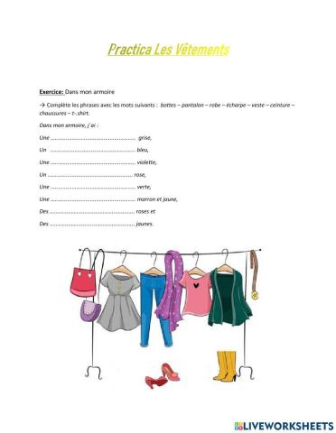 Les vêtements
