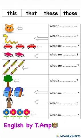Lesson2:Demonstrative pronoun