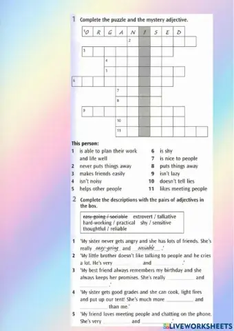 Revision - feelings-emotions