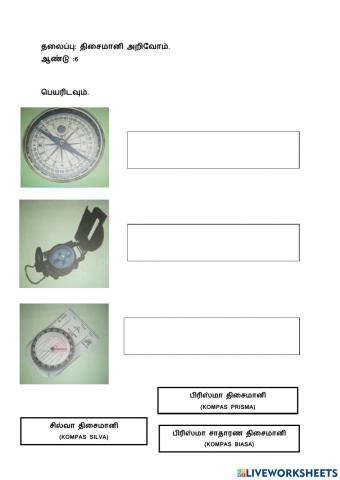 Cik.M.Uma (திசைமானி அறிவோம்.)