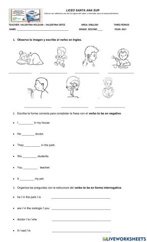 Evaluacion bimestre III grado 2º