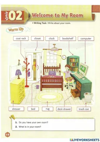 27.8 Minh Nhien - Writing about my room