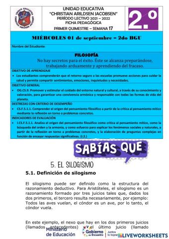 SEMANA 17-FILOSOFÍA-2doBGU