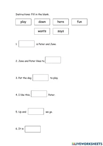 Peter and Jane 3A - Part 2