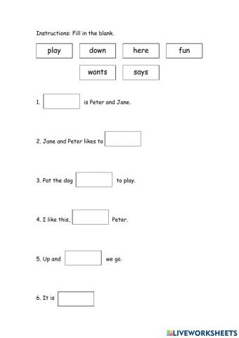 Peter and Jane 3A - Part 2