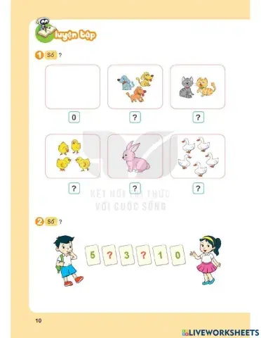 Các số từ 0 đến 5 (tiết 2)