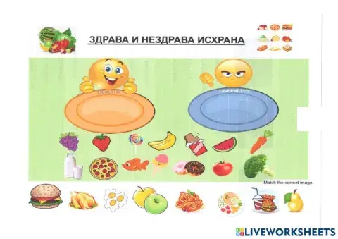 Здрава и нездрава храна