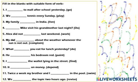 Simple Present and Simple Past