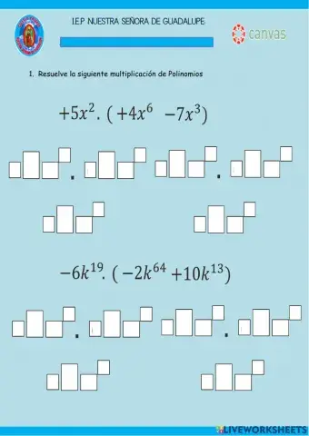 Multiplicación de polinomios