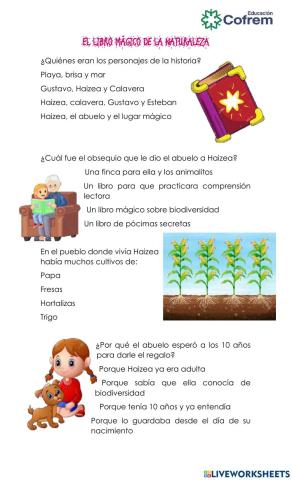 El libro mágico de la naturaleza