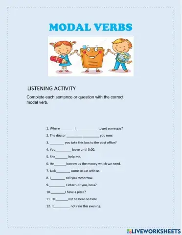 Modal Verbs