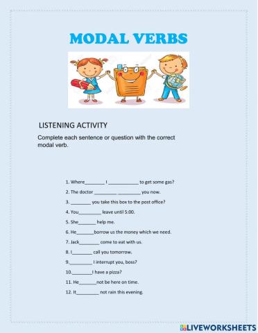 Modal Verbs