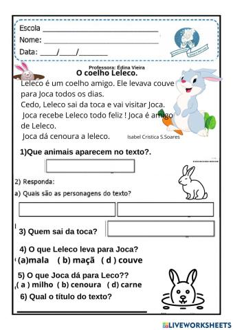 Leitura e interpretação