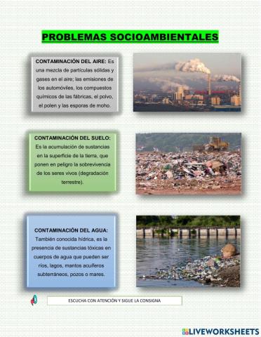 Problemas SocioAmbientales