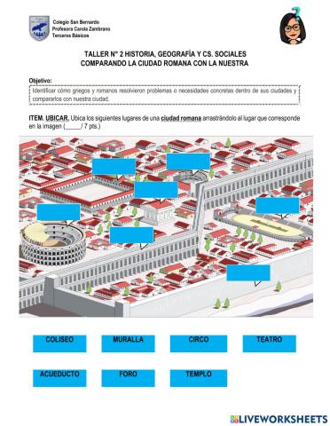 Evaluación Formativa Comparando ciudades