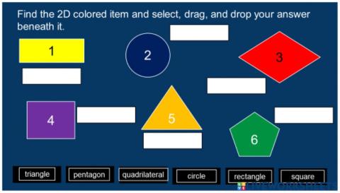 My 3rd e-Worksheet 2D Figures