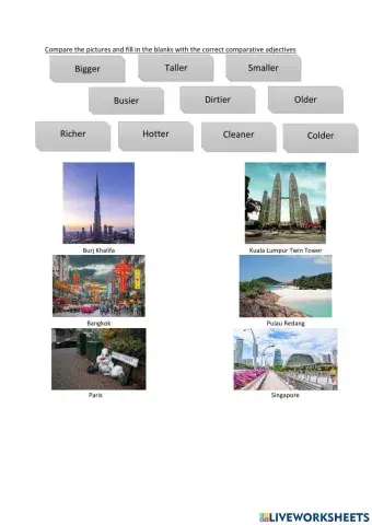 Comparative Adjectives