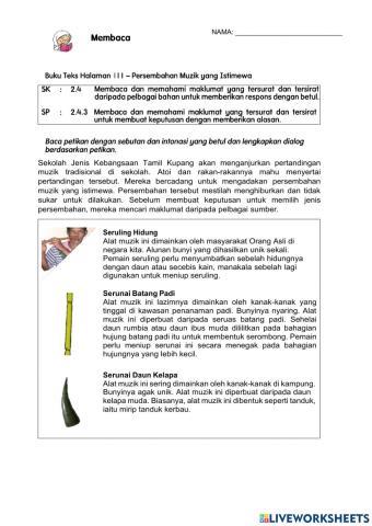 Persembahan muzik yang istimewa