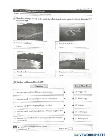 6.1 Bentuk Muka Bumi di Malaysia