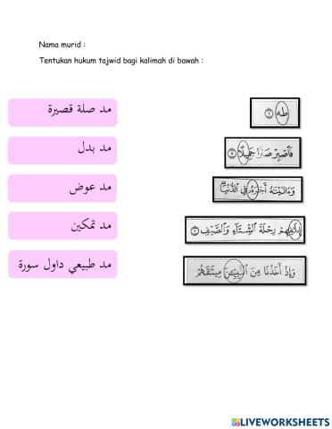 Bacaan Tajwid 2 harkat