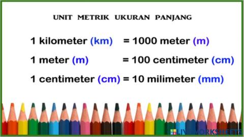 Formula Matematik Panjang Tahun 4