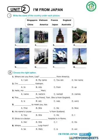 G4-U2-Country and nationality