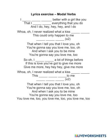 Modal Verbs Practise