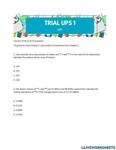 Trial UPS1