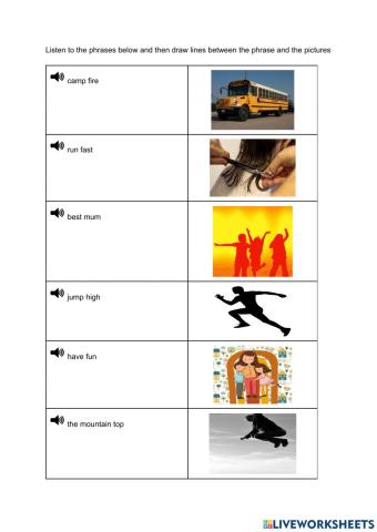 Practicing the vowel u and the consonat p