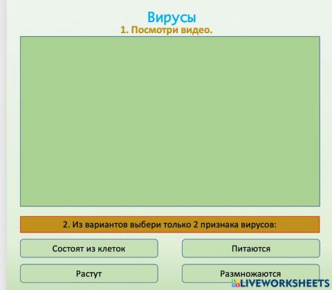 Окружающий мир. Вирусы