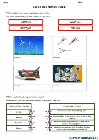 Tp 1 & tp 2 bab 2.3 reka bentuk elektrik