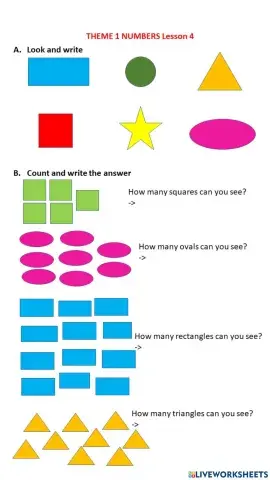 Theme 1 Numbers Lesson 4