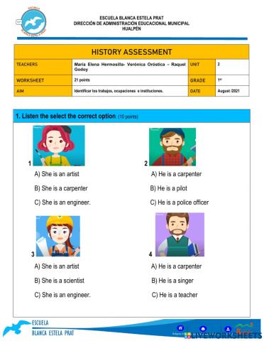 Jobs and occupations