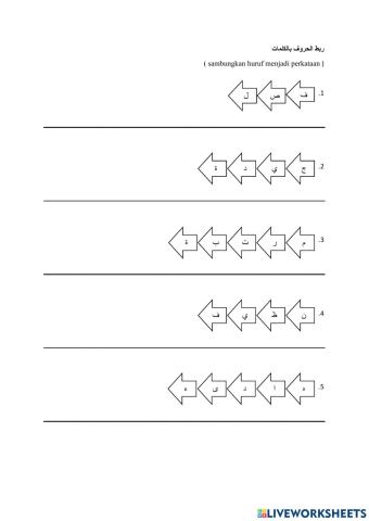 B.arab (kelas saya cantik)