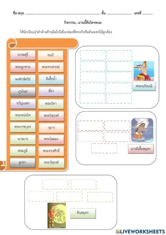 กิจกรรมนามนี้คือใคร