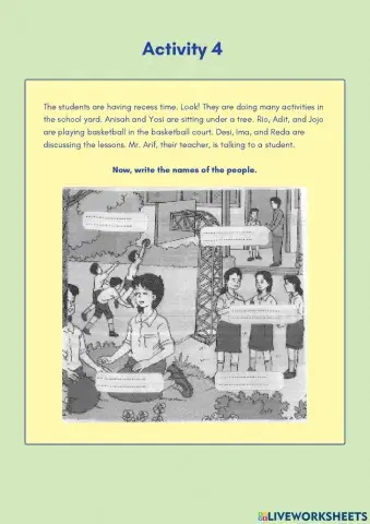 Grade 8 KD 3.8 Activity 4