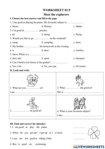 Worksheet 01.9