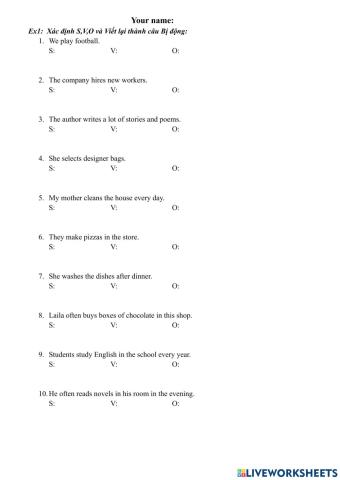Passive voice Simple present (1)