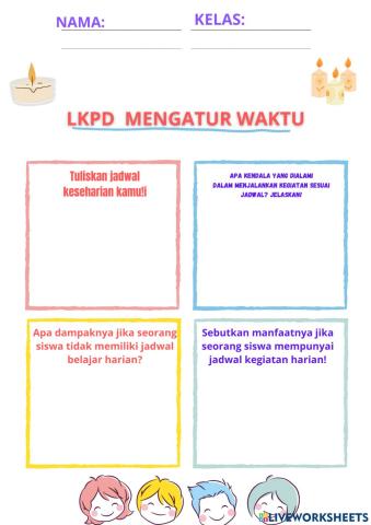 Mengatur jadwal belajar